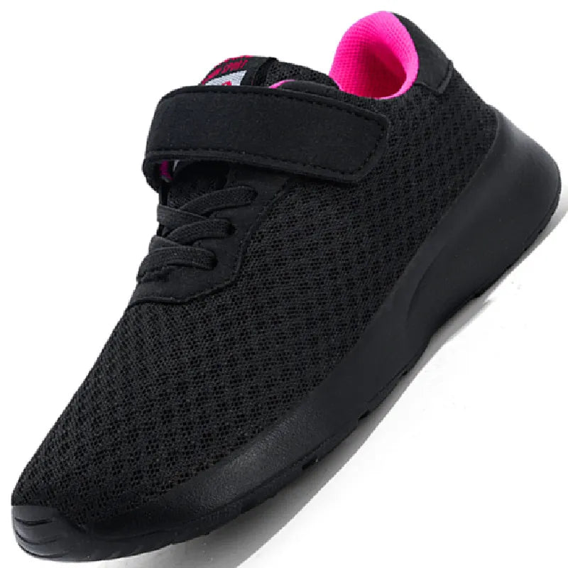Kids Mesh Sneakers Boys Girls Breathable Sports Running Shoes 2022 Spring Autumn New Leisure Trainers Children Casual Walking