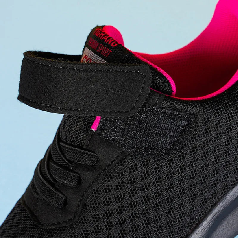 Kids Mesh Sneakers Boys Girls Breathable Sports Running Shoes 2022 Spring Autumn New Leisure Trainers Children Casual Walking