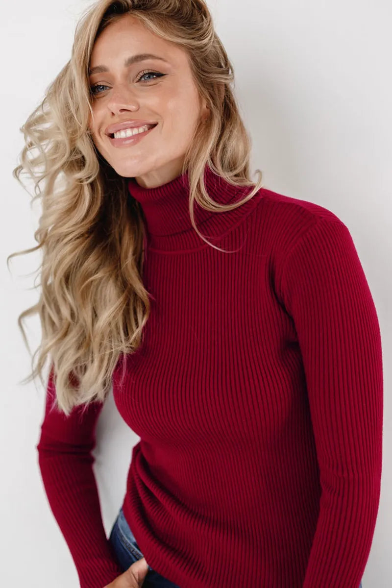 Women Turtleneck Sweaters Long Sleeve Winter Basic Sweater Shirts Fleece Warm Tops for Women One Size Elastic Fashion Shirts