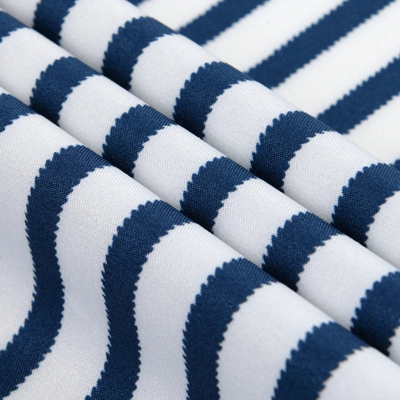 2023 Regular Fit Short Sleeve Strech Striped Shirts for Men Summer Soft Business Men's Dress Shirt Casual