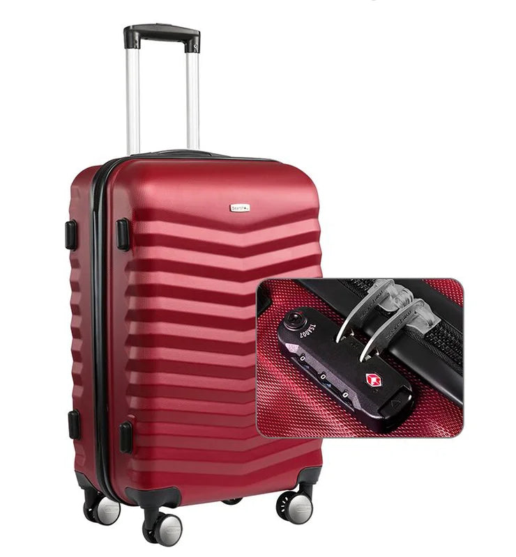 Business Suitcases 24 28 Inch 20''Carry On Luggage Spinner Lightweight Hardside Suitcase with Lock for Travel Business