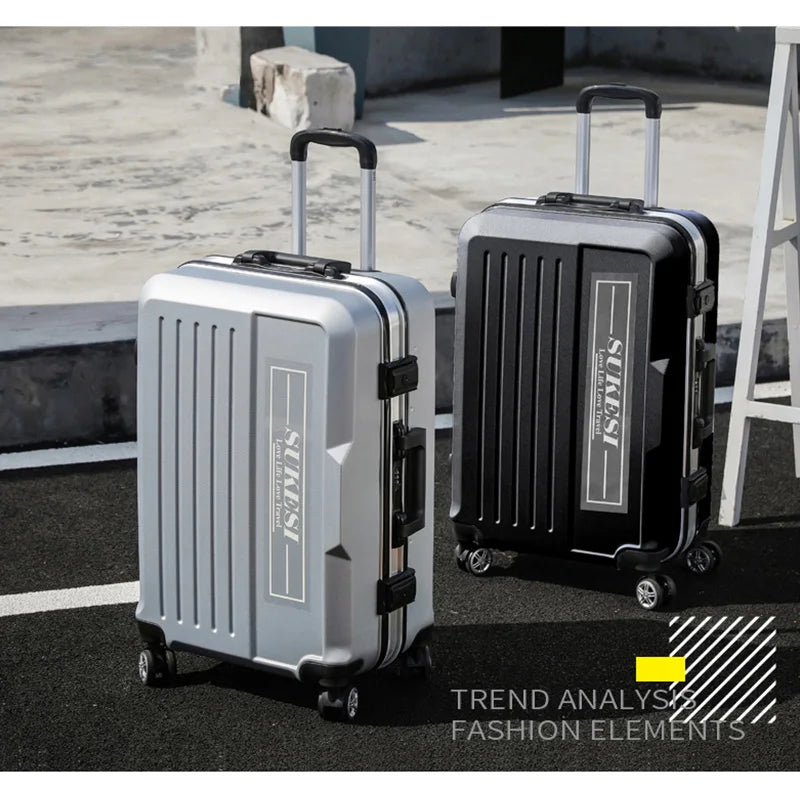 New large capacity trolley case moving password suitcase cute travel suitcase universal wheel large size luggage 30 inch