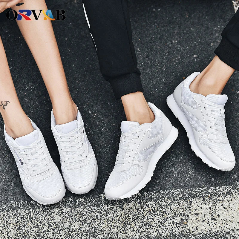 White Shoes Woman Tenis Feminino Fashion Luxury Brand Breathable Women Casual Shoes Walking Sneakers Women Trainers Basket Femme