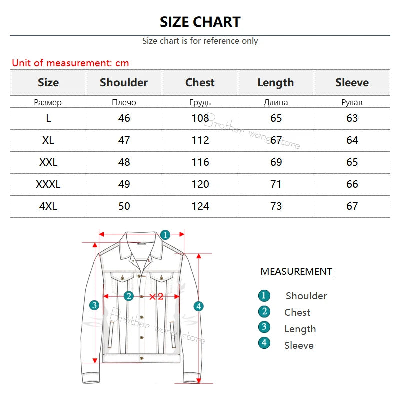 3 Colors Classic Style Men's Vintage Blue Denim Jacket Spring and Autumn New Stretch Cotton Casual Jeans Coat Male Brand Clothes