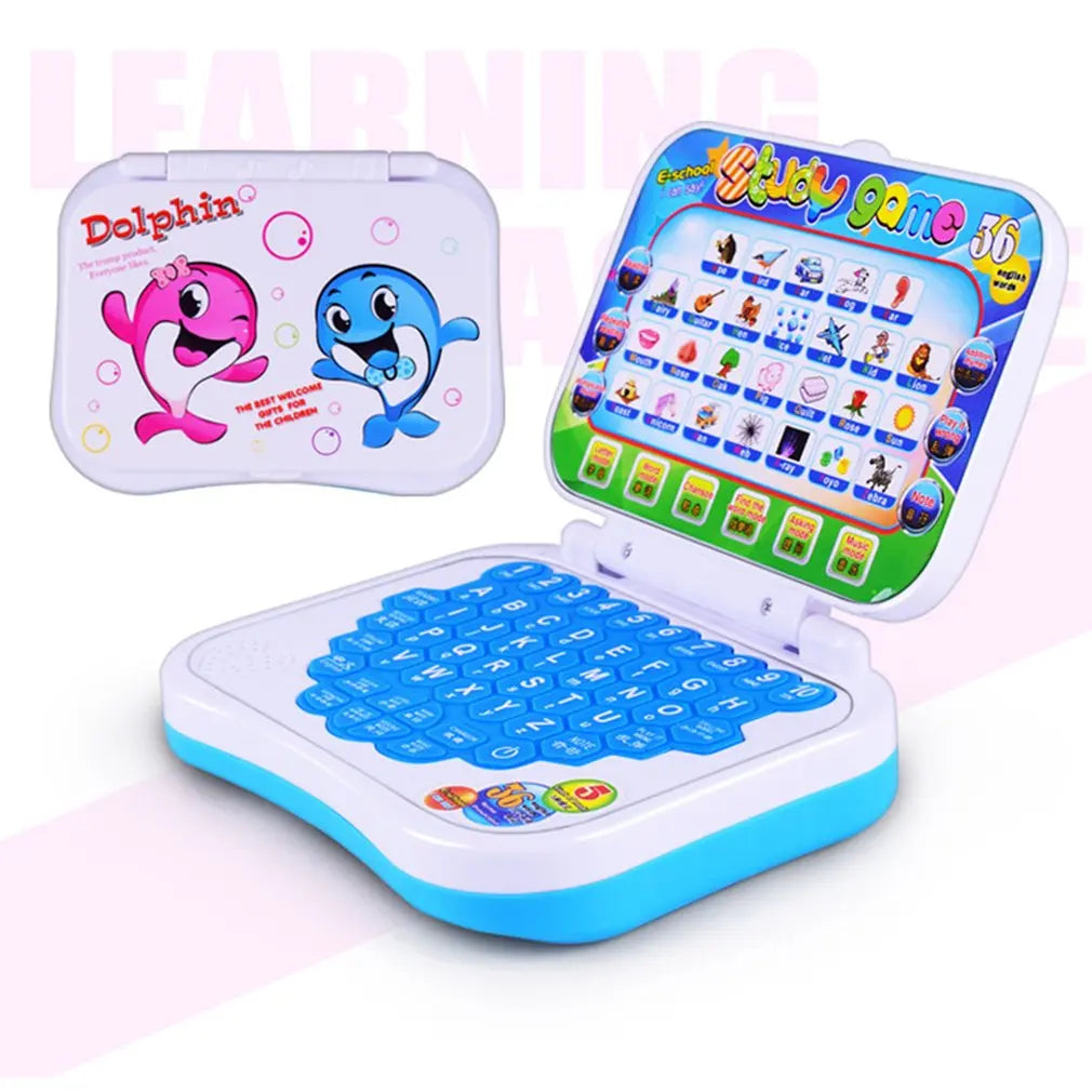 Early Educational Learning Kids Laptop Toys Machine Multi-function Alphabet Music Toy Puzzles Phonetic Language Sound Laptop Toy