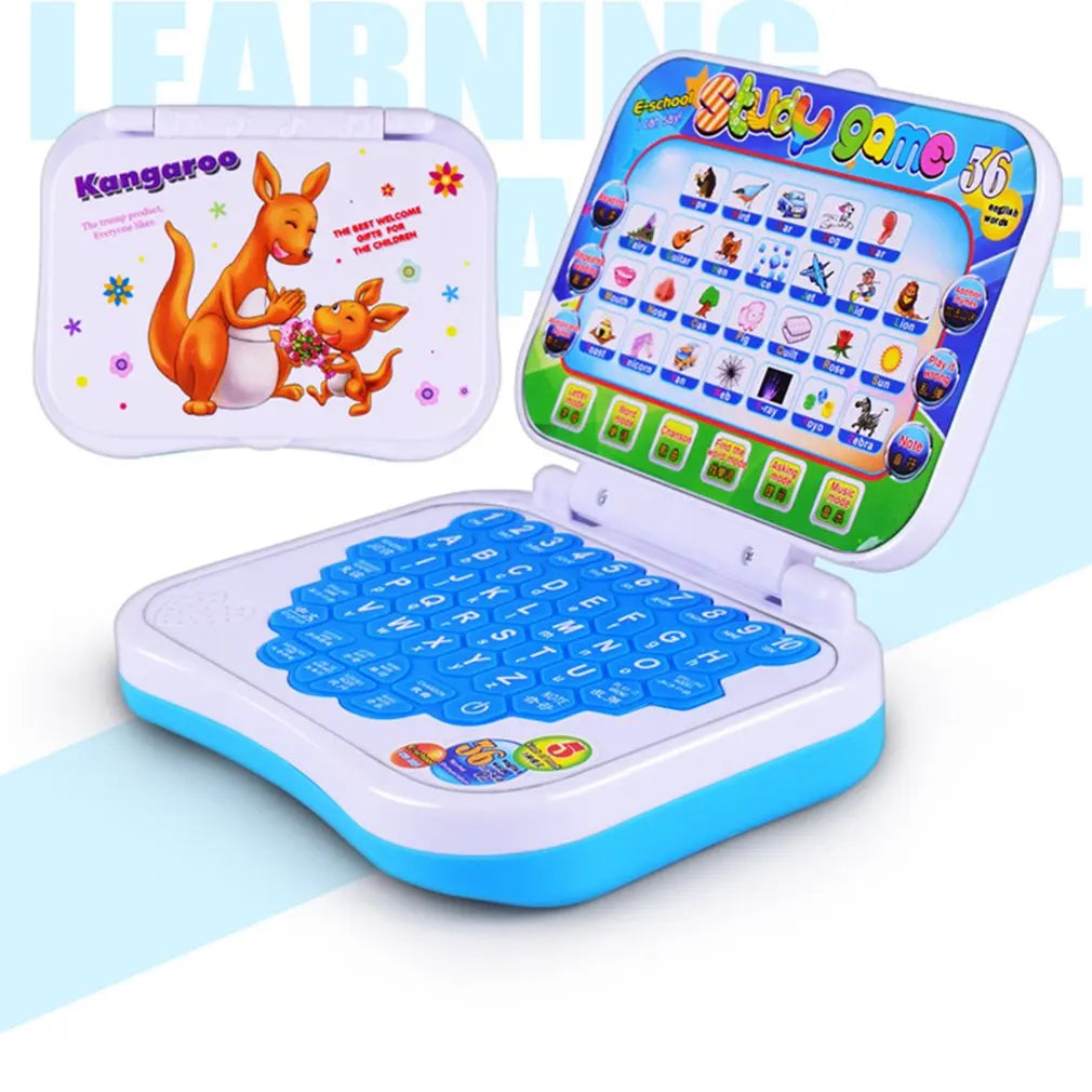 Early Educational Learning Kids Laptop Toys Machine Multi-function Alphabet Music Toy Puzzles Phonetic Language Sound Laptop Toy