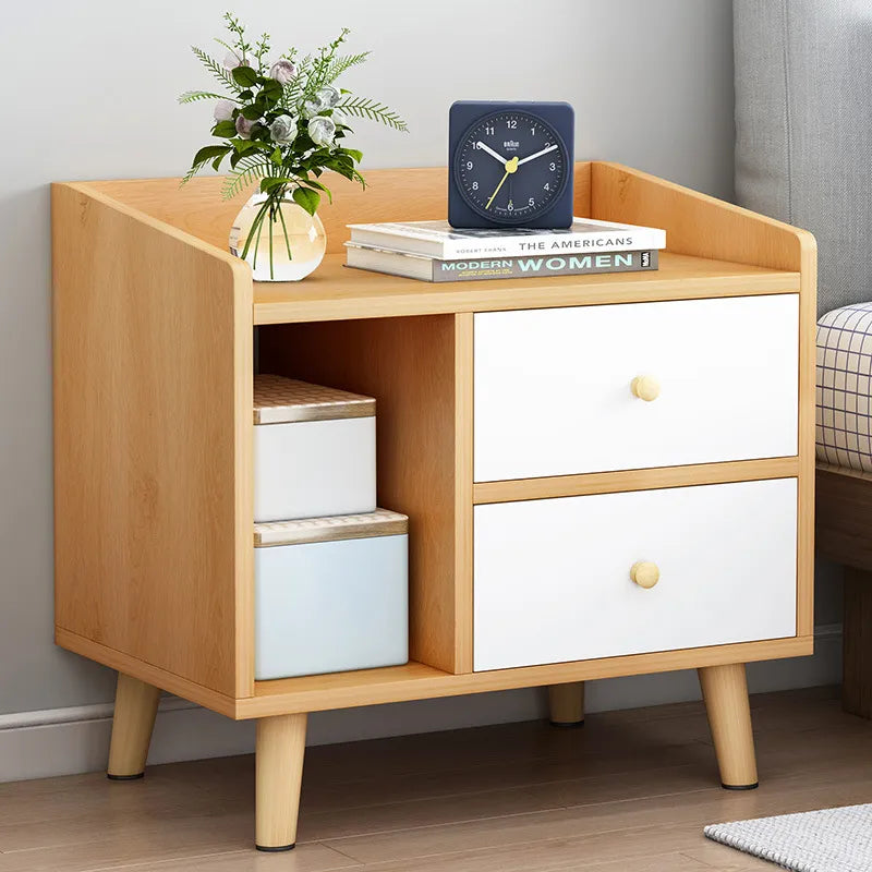 Modern Mini Small Bedside Table Simple Nordic Net Red Bedroom Multifunctional Storage Storage Bedside Cabinet Bedroom Furniture