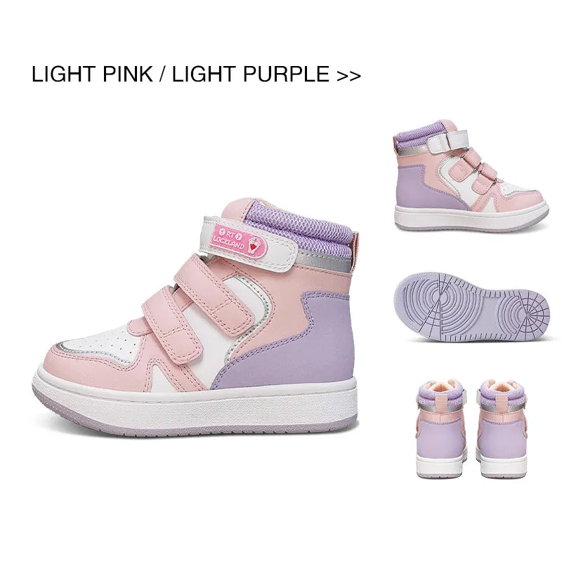 Toddlers Girl Sneakers Medical Orthopedic Shoes For Kids Leather Ankle Support Children Flatfeet Orthotics Footwear Size22-36