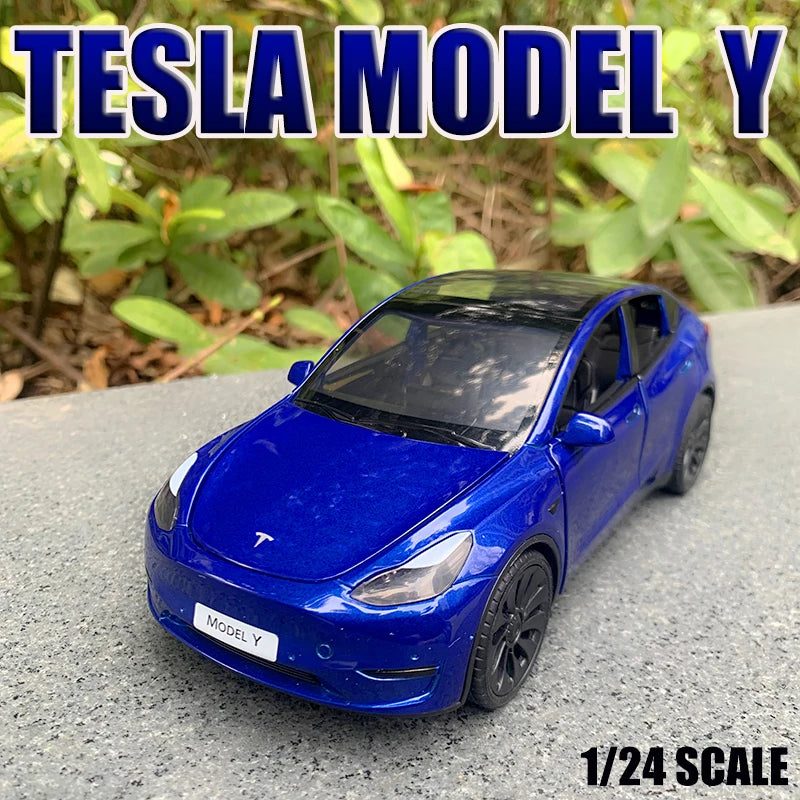 Z3 MINI AUTO 1:24 Simulation TESLA MODEL Y SUV Alloy Cars Toy Diecasts Vehicles Metal Model Car Decoration For Kids Gift Boy Toy