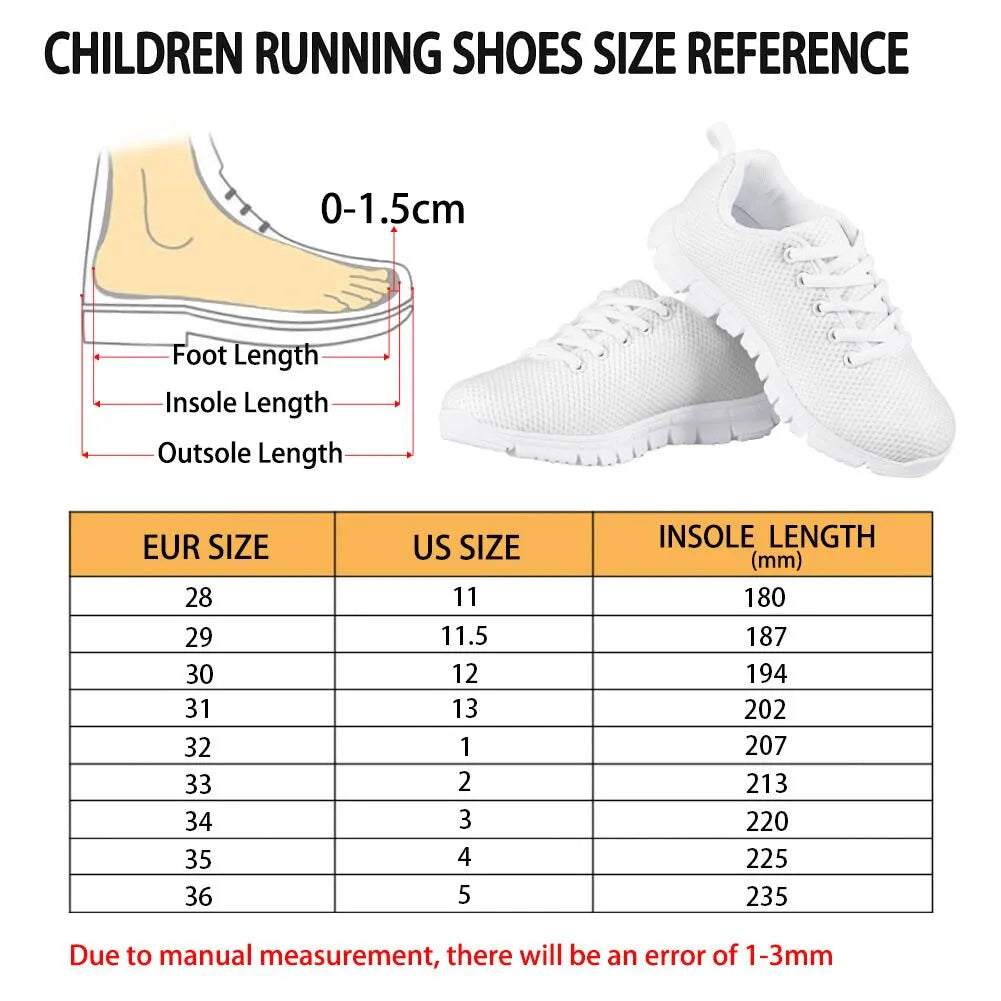 High-quality children's sneakers bandana breathable mesh casual shoes children's running shoes free shipping