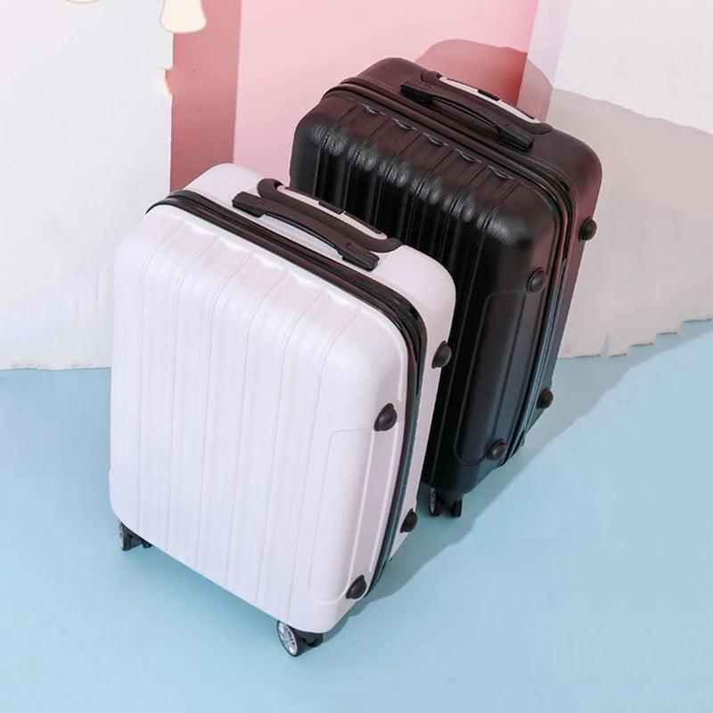 New Travel 20'28' Inch Boarding Suitcase With Password Scratch Resistant Luggage Big Package Trunk Lightweight Male Gifts Case