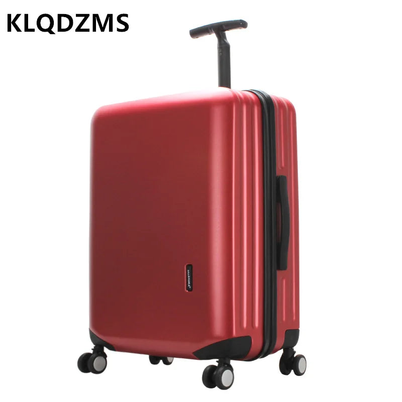 KLQDZMS Japanese Luggage Female Horizontal Bar Luggage Student Mute Universal Wheel Suitcase Strong And Durable Boarding Case