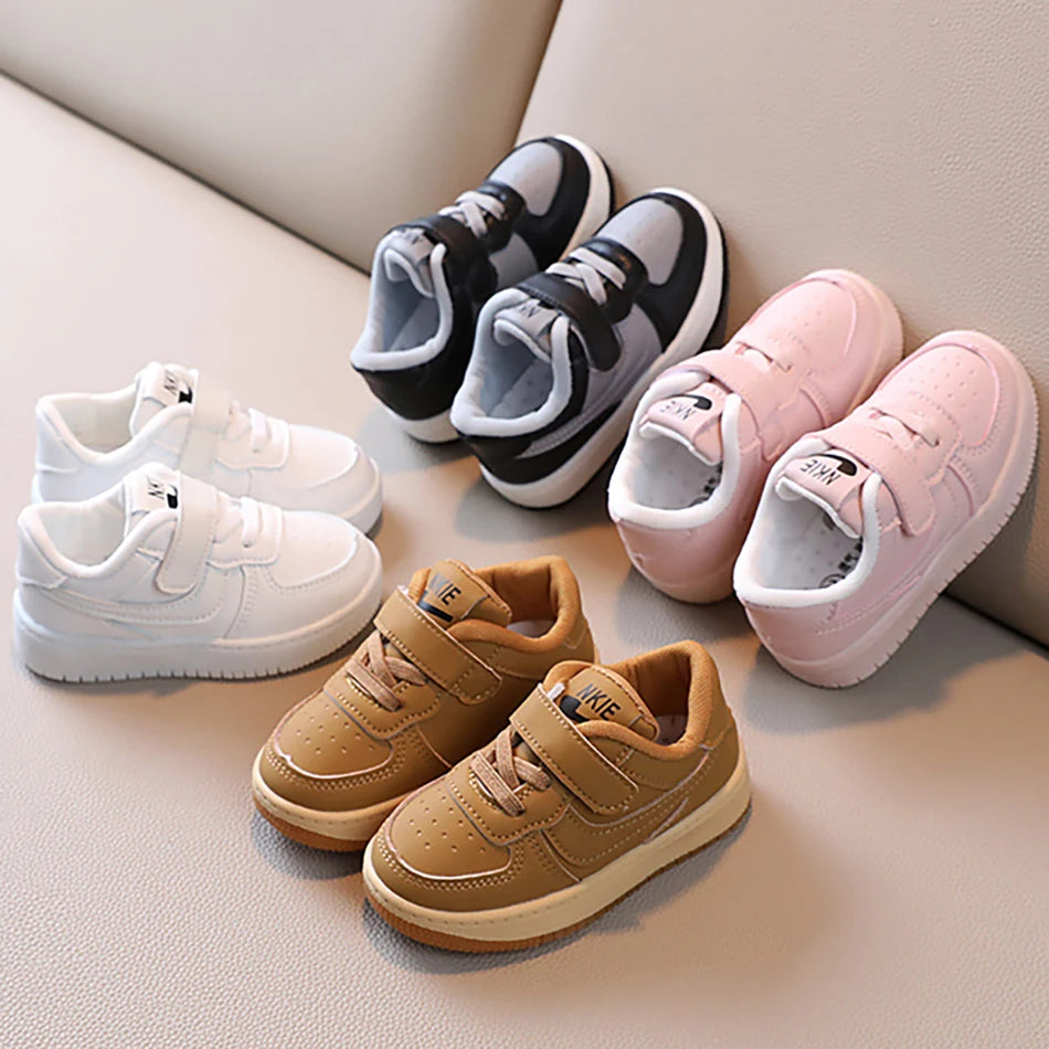 2023 New Toddler Skate Shoes Baby Boy Girl Sneakers Breathable Casual Sport Shoes Infant First Walkers Newborn Shoes 0-36Months