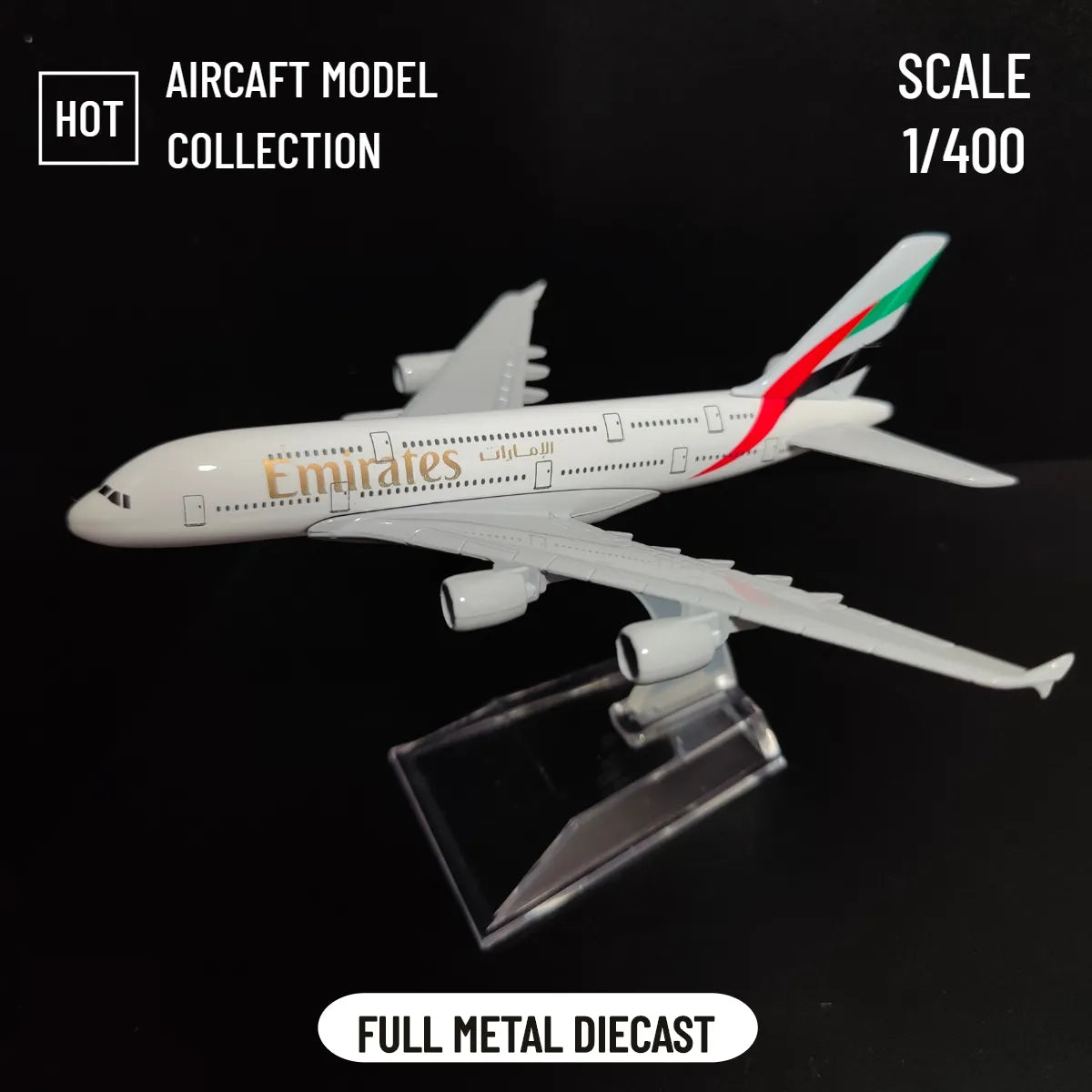 Z3 Scale 1:400 Metal Aircraft Replica Emirates Airlines A380 B777 Airplane Diecast Model Aviation Plane Collectible Toys for