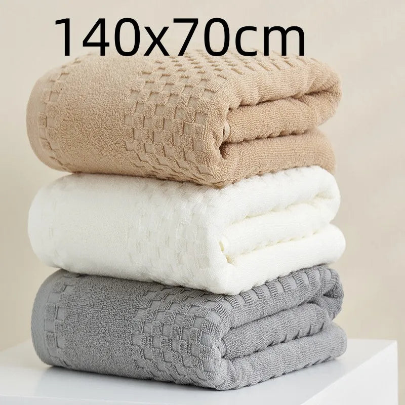 thick cotton bath towel Household bathroom adult men and women universal soft absorbent hotel beauty salon bath towel facecloth