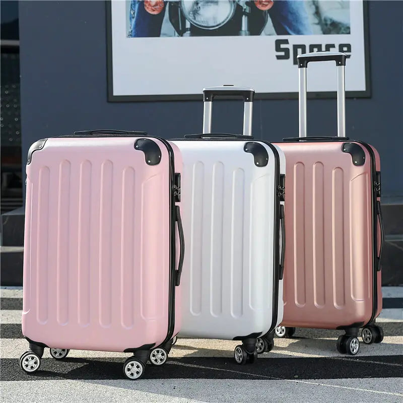 New Pull-bar Box Multi-wheeled Female Luggage Male 20 Boarding Travel Suitcase Password Box 24 "strong and Durable