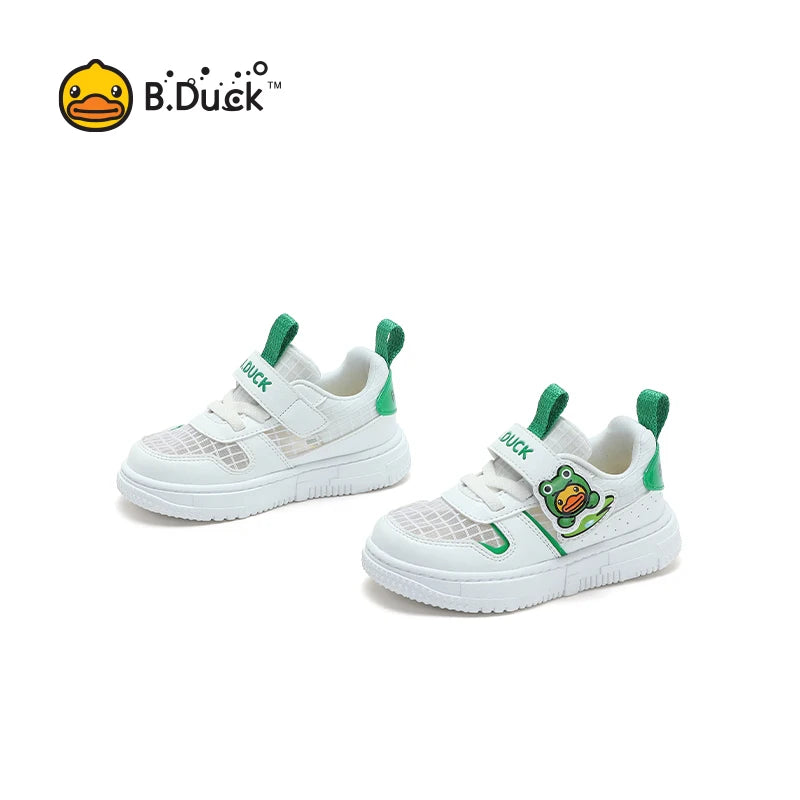 B.Duck White Casual Shoes For Baby Boy Girl Brand Children Sneaker White Kids Sports Shoes Toddler Walking Shoes for All Seasons