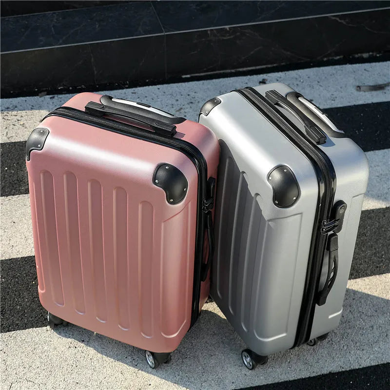 New Pull-bar Box Multi-wheeled Female Luggage Male 20 Boarding Travel Suitcase Password Box 24 "strong and Durable