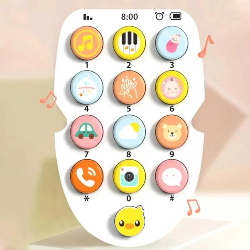 1~10PCS Baby Phone Toy Mobile Telephone Early Educational Learning Machine Kids Gifts Music Sound Machine Electronic Newborn