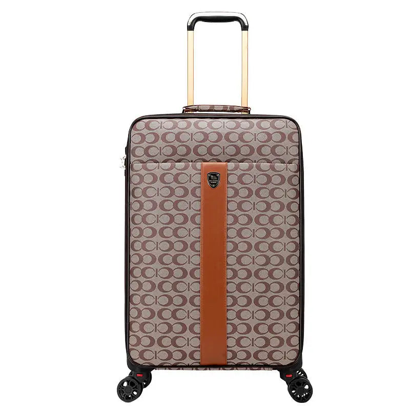 kmikli Luxury Luggage with handbag female fashion male travel suitcase pull rod box trolley carry on 16/20/24 boarding case