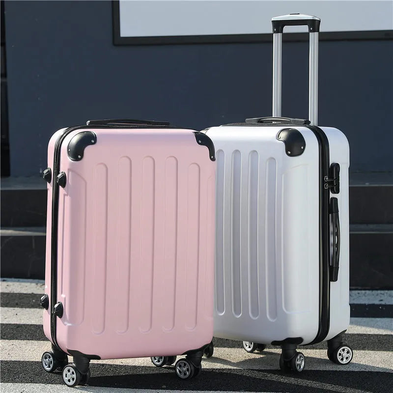 New Pull-bar Box Multi-wheeled Female Luggage Male 20 Boarding Travel Suitcase Password Box 24 "strong and Durable