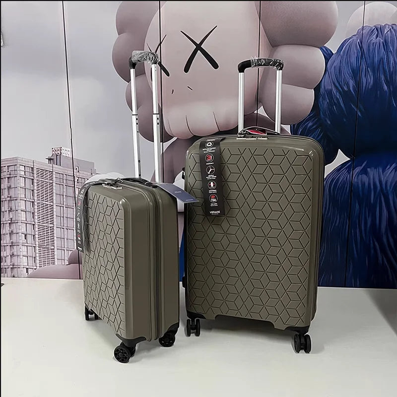 High configuration luggage 20 Boarding box Fashion code box PP scratch-proof carry-on suitcase