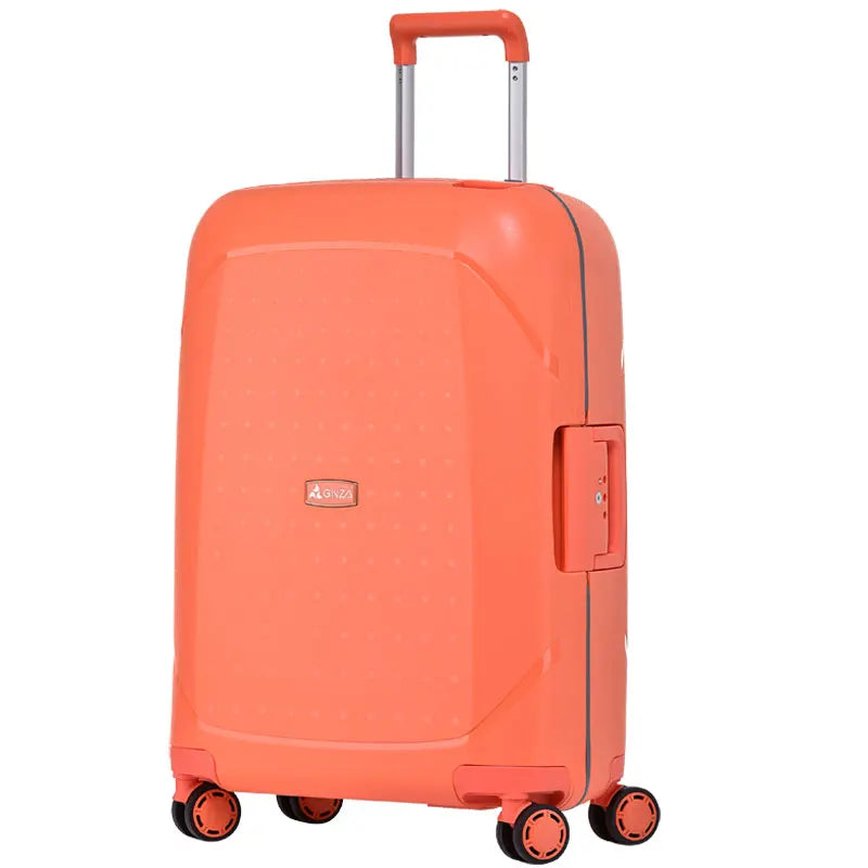 Luxury 100% PP Anti-scraping Rolling Luggage Spinner Ultra Light Travel Suitcase Hardside Luggage 20"24"28" Inch Trolley Case