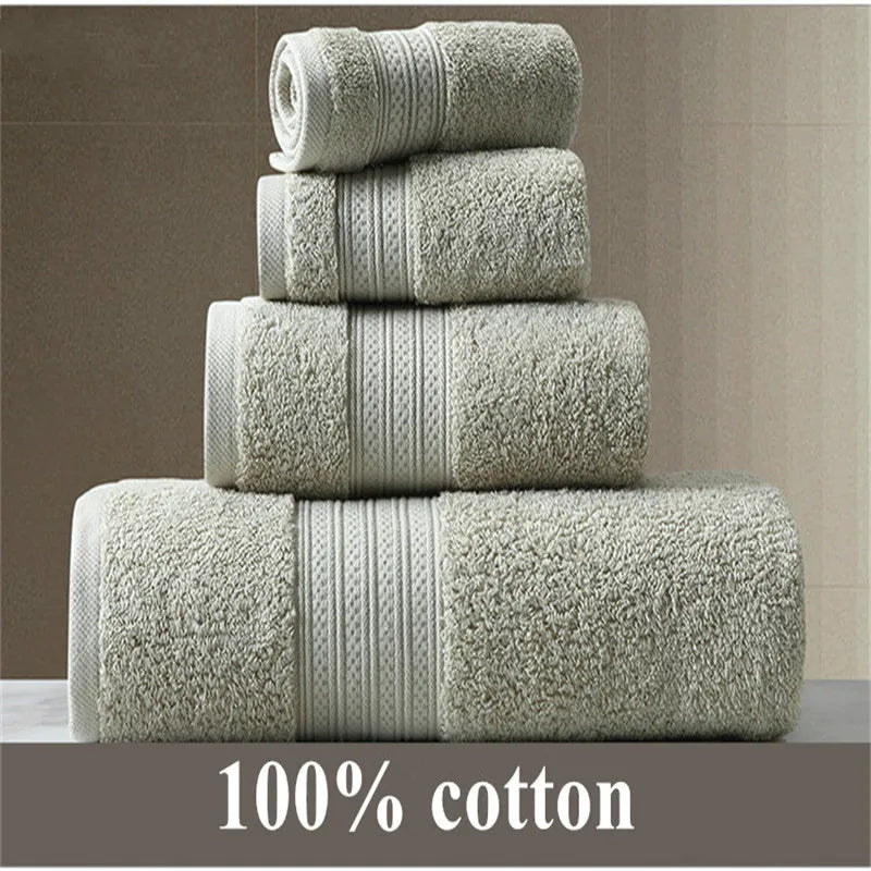 Pakistan Cotton Bath Towel Super Absorbent Terry Bath Face Towel Large Thicken Adults Bathroom Towels Beach Towel