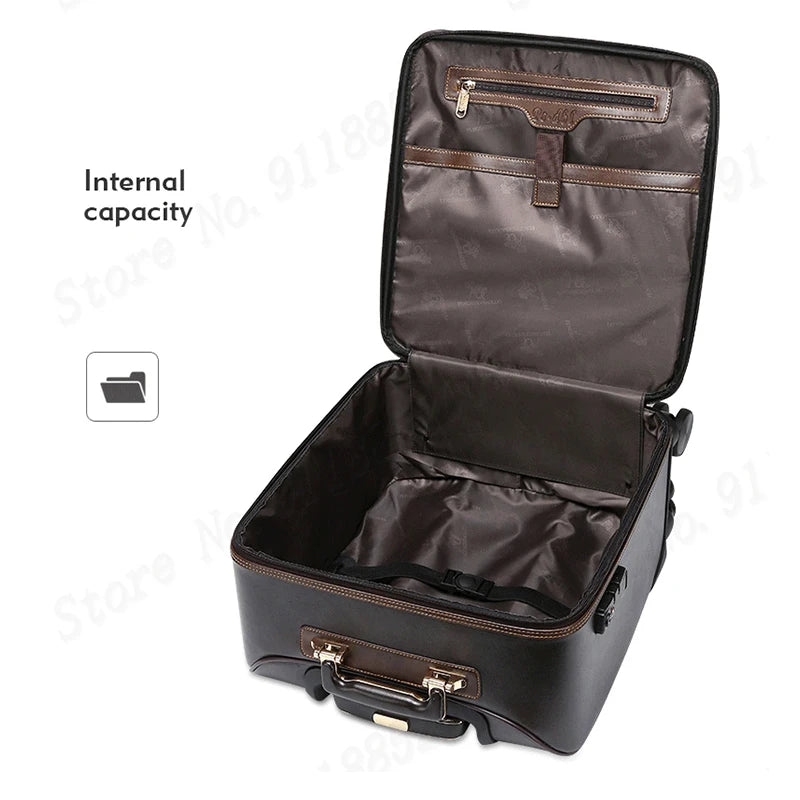 2023 new fashion luggage trolley case male mute universal wheel 16 inch suitcase business boarding case female 17 inch suitcase