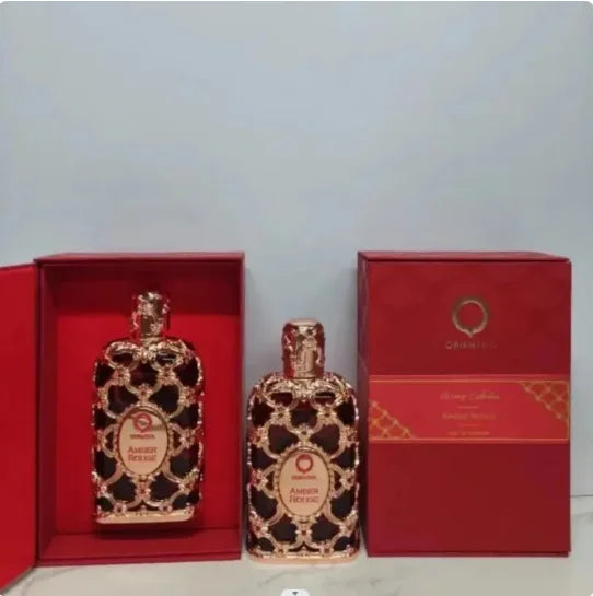 Orientica Royal Amber Rouge Perfume 80ml Oud Saffron Velvet Gold Fragrance Men Women Eau De Parfum Long Lasting Smell Cologne