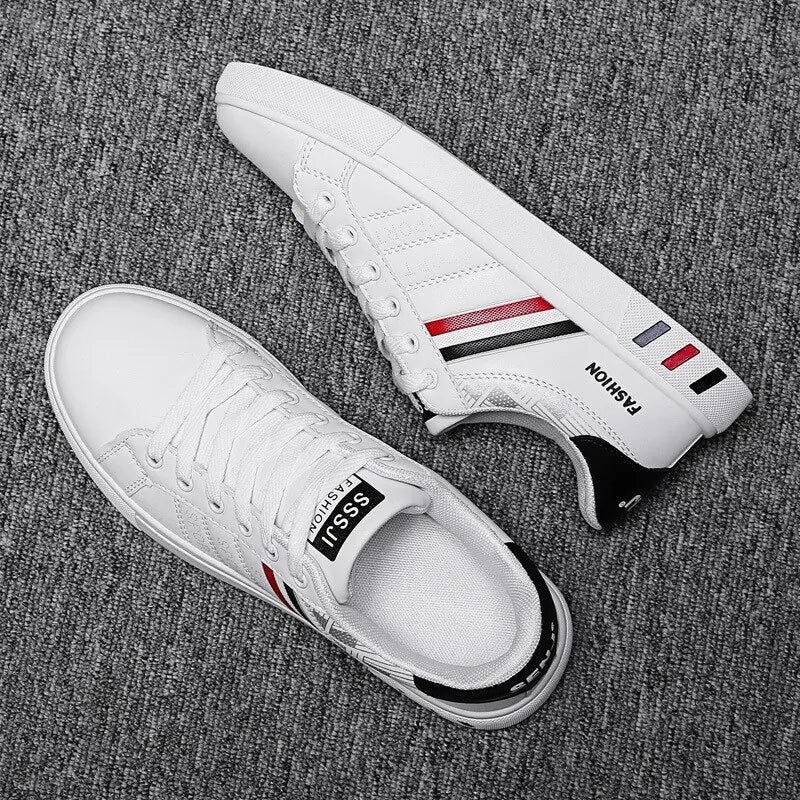 New Casual Shoes Large Men's Board Shoes Breathable Small White Shoes Sneakers Low Top Shoes Four Seasons Popular Versatile