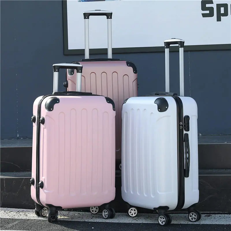 New Pull-bar Box Multi-wheeled Female Luggage Male 20 Boarding Travel Suitcase Password Box 24 "strong and Durable