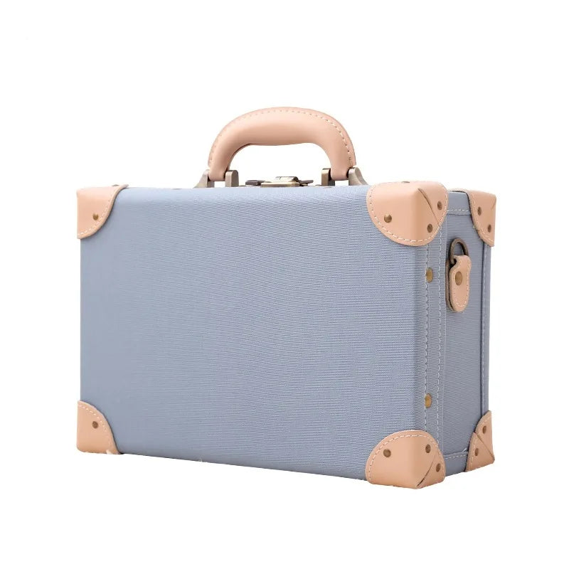 2023 new fashion boarding case, universal wheels, silent password suitcase, business case, 13-inch free checked luggage