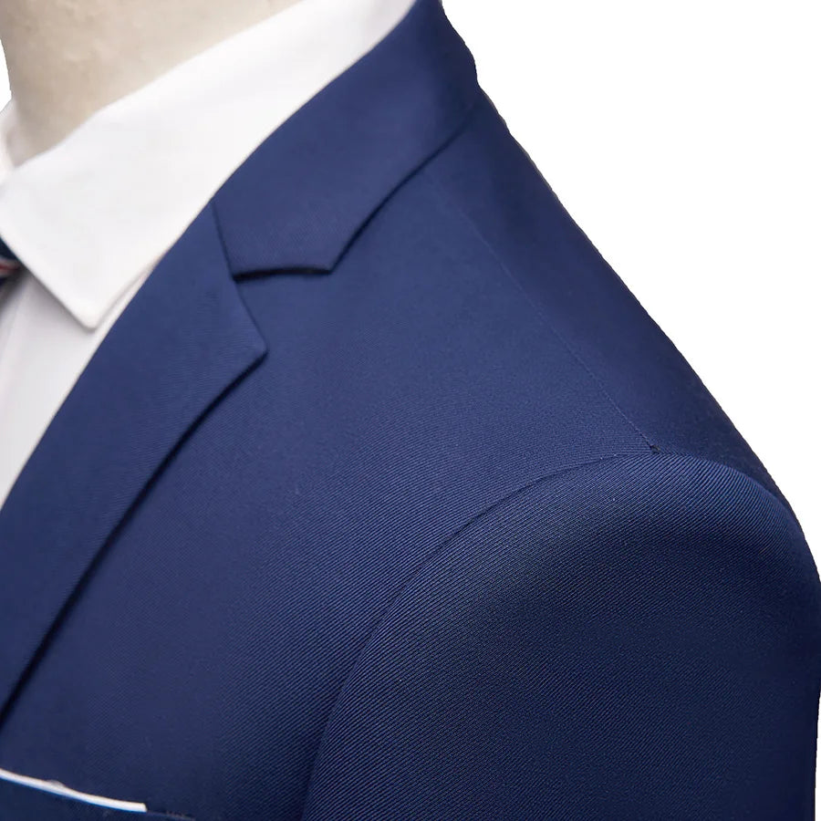 Wedding Suits For Men Elegant Blazers Set 3 Pieces Luxury Business Formal Vest Pants Full Coats 2022 Jackets Free Shipping