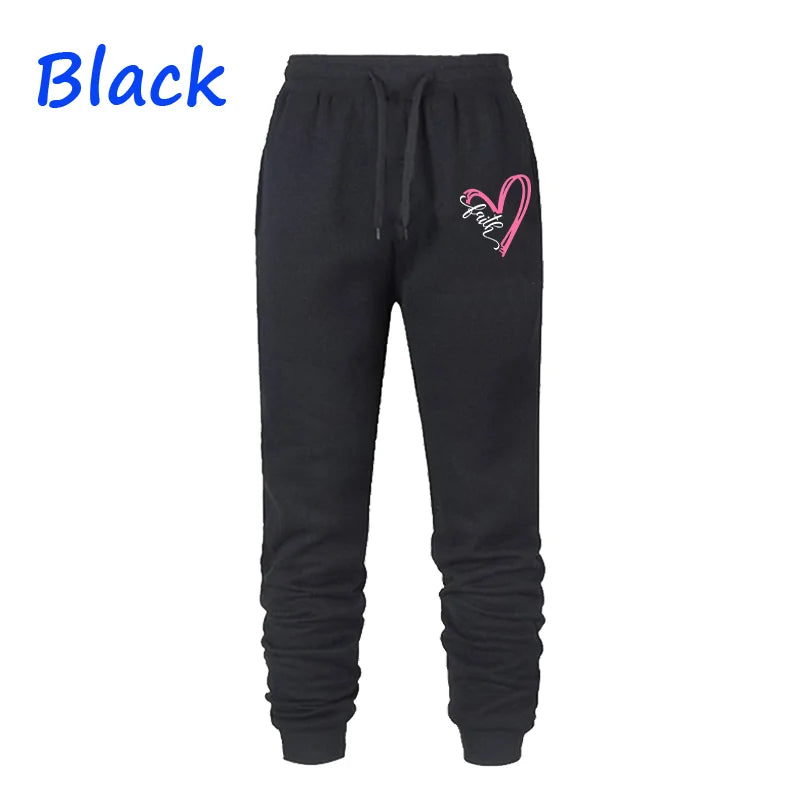 Trending Printed Sweatpants for Women High Quality Long Pants Jogger Trousers Women Casual Fitness Jogging Pants Autumn Winter