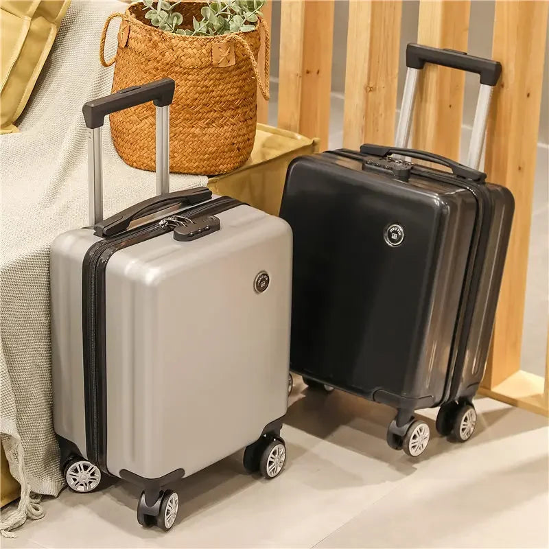 Small suitcase Password suitcase Men's and women's lightweight 14 inch boarding box carousel luggage suitcase