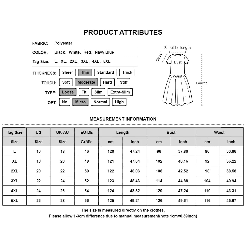 Plus Size Dress Woman 2023 Summer Short Sleeve Oversized Long Dress Sexy Loose Female Elegant Vestidos Print Casual Midi Dress