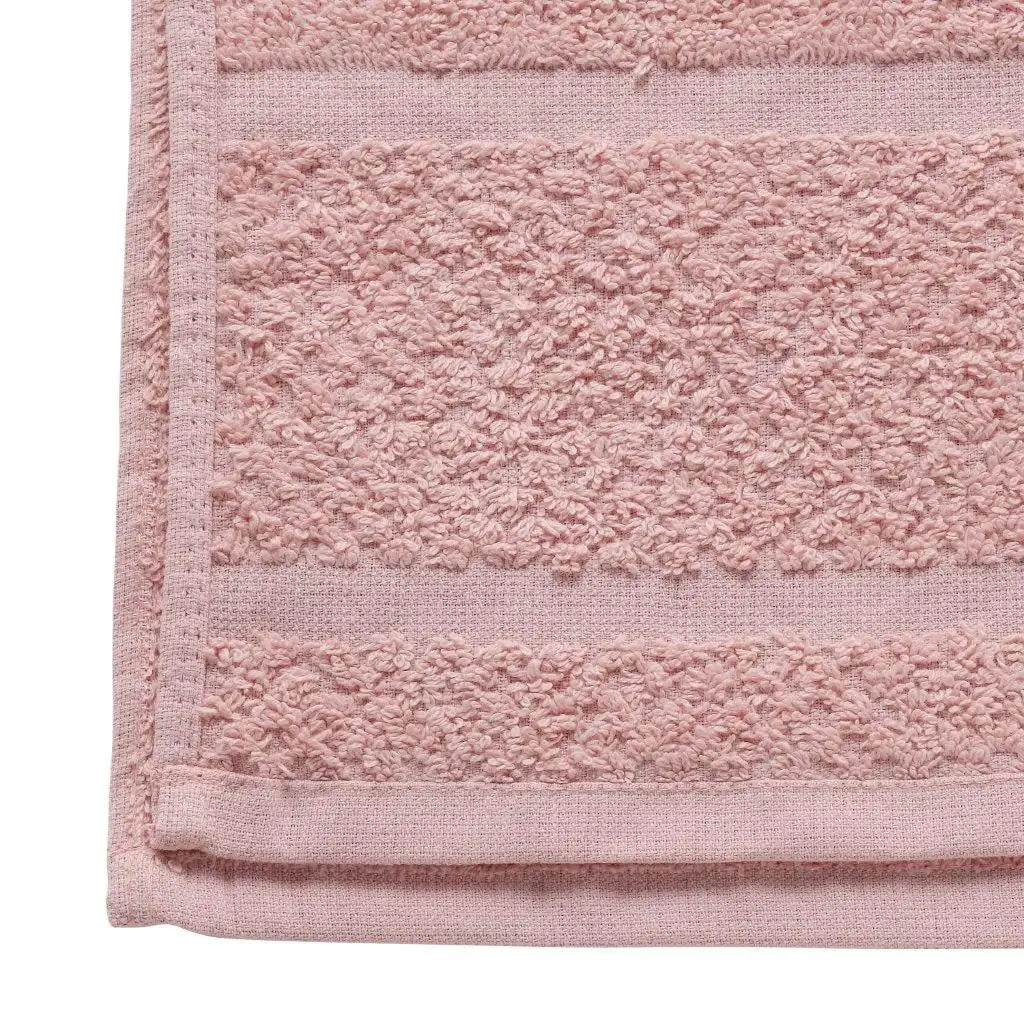 10 Piece Bath Towel Set with Upgraded Softness & Durability, Blush towels