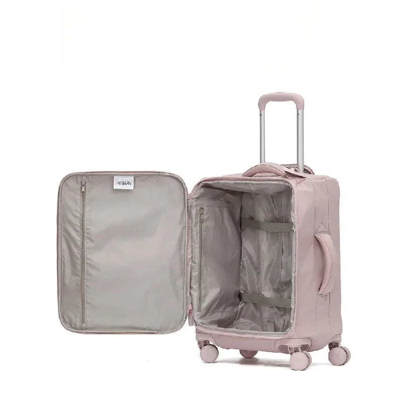 Ultra-Light Rolling Luggage Trolley Case Female 24-Inch Mute Suitcase Male 20-Inch Boarding Bag Suitable for vacation travel pro